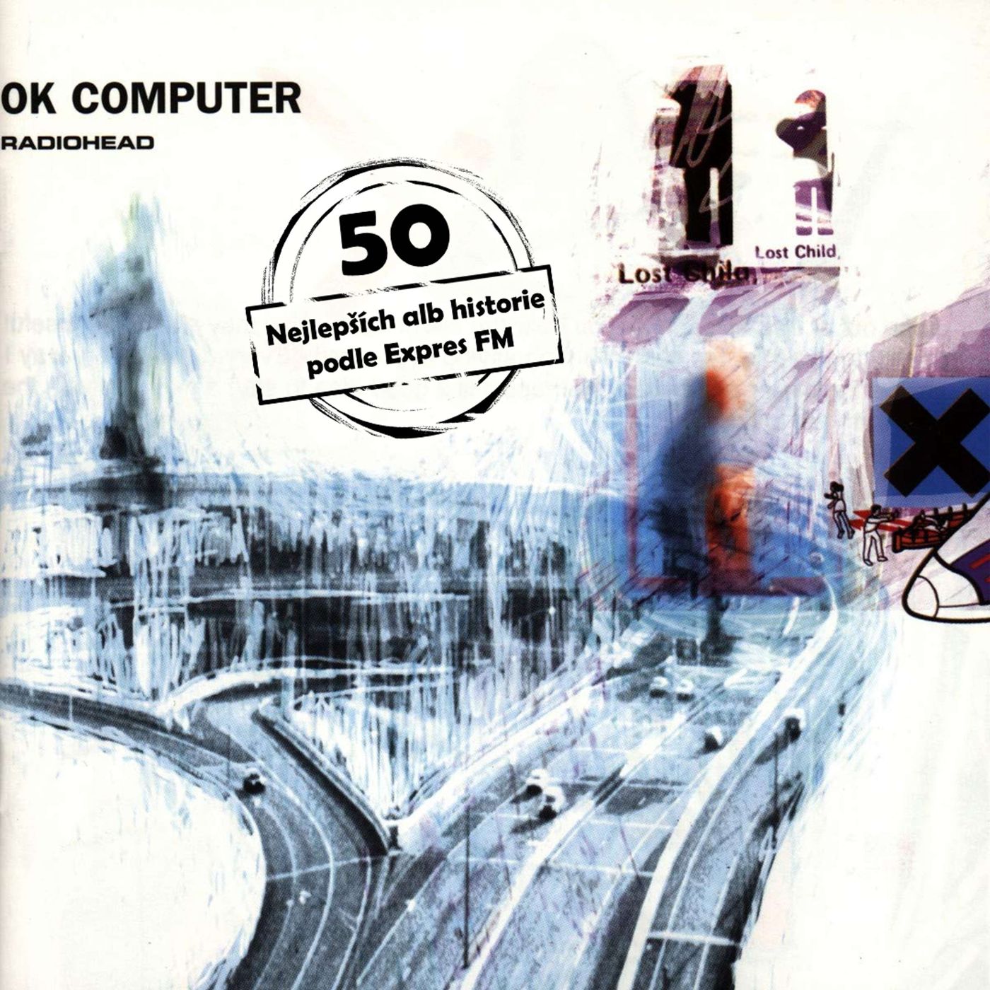 50 nejlepších alb hudební historie podle Expres FM! 5. místo: Radiohead - OK Computer episode artwork