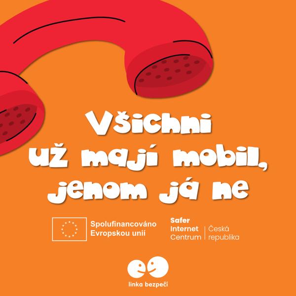 Utržené sluchátko Linky bezpečí