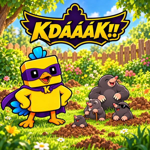 Kdákman - případy kuřecího superhrdiny